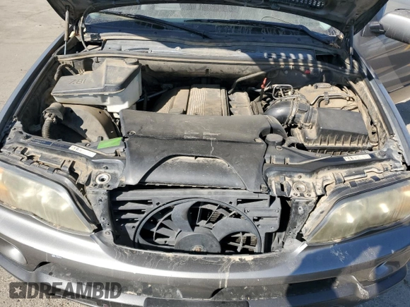 2005 BMW X5 3.0i with VIN 5UXFA13595LY02037, listed as a Copart auction lot 75937804 with 194,485 mi miles and Salvage Title. Bid and sale history available at carsss.com. Image 12.