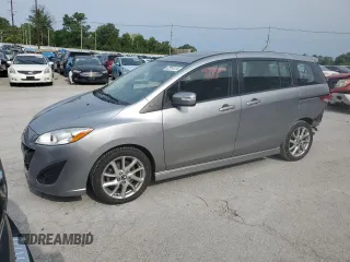2014 Mazda 5 Grand Touring with VIN JM1CW2DL1E0165803, listed as a Copart auction lot 62914124 with 71,127 mi miles and Salvage Title. Bid and sale history available at carsss.com. Image 1.
