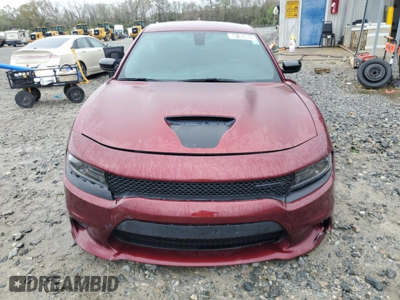 2022 Dodge Charger R/T with VIN 2C3CDXCT5NH138592, listed as a Copart auction lot 50185865 with 48,754 mi miles and Clean Title. Bid and sale history available at carsss.com. Image 5.
