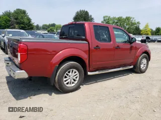 2017 Nissan Frontier SV with VIN 1N6AD0EV2HN706816, listed as a Copart auction lot 60540005 with 43,737 mi miles and Salvage title. Bid and sale history available at DreamBid. Image 3.