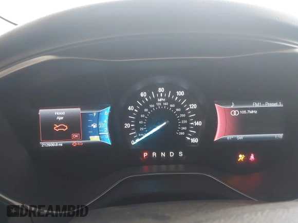 2014 Ford Fusion Titanium with VIN 3FA6P0K99ER235785, listed as a IAAI auction lot 41946638 with 212,939 mi miles and . Bid and sale history available at DreamBid. Image 7.