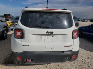 2018 Jeep Renegade Trailhawk with VIN ZACCJBCB1JPH13181, listed as a Copart auction lot 89193315 with 46,599 mi miles and Salvage Title. Bid and sale history available at carsss.com. Image 6.