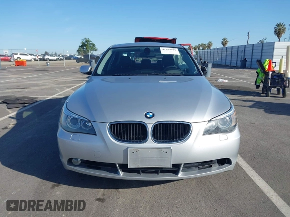2004 BMW 5 Series 530i with VIN WBANA73504B803790, listed as a IAAI auction lot 41954910 with 130,570 mi miles. Bid and sale history available at carsss.com. Image 12.