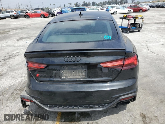 2021 Audi RS 5 Sportback z VIN WUAAWCF53MA904838, wystawiony jako Copart lot #56450664 z przebiegiem 46 020 mil mil oraz Szkoda całkowita • Salvage title. Historia ofert i sprzedaży dostępna na DreamBid. Obrazek 6.
