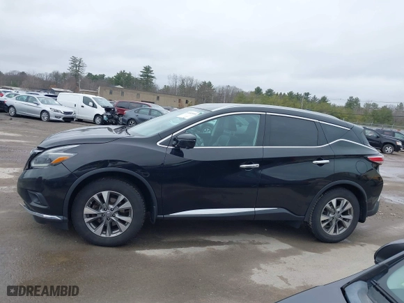 2018 Nissan Murano Platinum with VIN 5N1AZ2MH3JN108084, listed as a IAAI auction lot 41845604 with 150,069 mi miles. Bid and sale history available at carsss.com. Image 14.