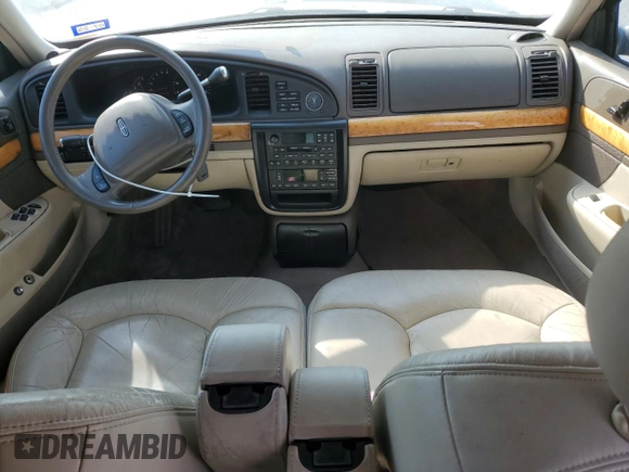 2002 Lincoln Continental with VIN 1LNHM97V32Y647800, listed as a Copart auction lot 75240874 with 71,689 mi miles and Salvage Title. Bid and sale history available at carsss.com. Image 8.