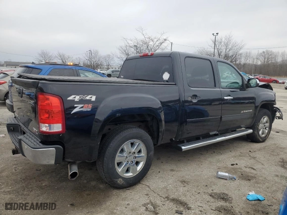 2010 GMC Sierra 1500 SLE with VIN 3GTRKVE38AG185879, listed as a Copart auction lot 45205475 with 115,246 mi miles and Salvage Title. Bid and sale history available at carsss.com. Image 3.