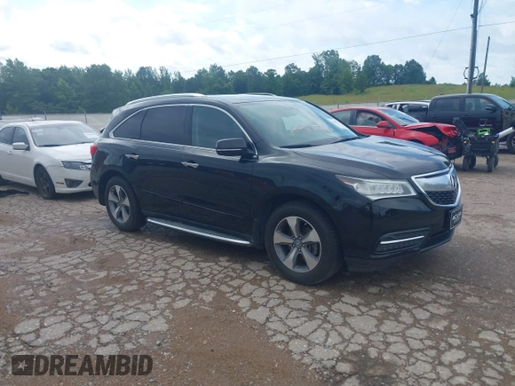 2014 Acura MDX with VIN 5FRYD4H25EB012088, listed as a IAAI auction lot 42510135 with 81,786 mi miles and . Bid and sale history available at DreamBid. Image 1.