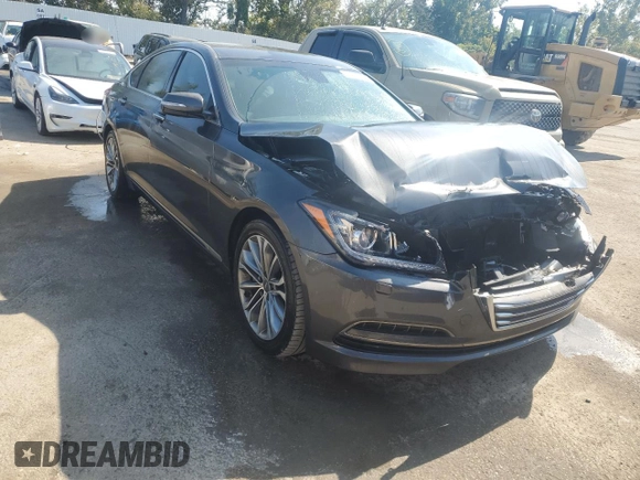 2017 Genesis G80 3.8L with VIN KMHGN4JE1HU203917, listed as a Copart auction lot 71971464 with 67,101 mi miles and Salvage Title. Bid and sale history available at carsss.com. Image 4.
