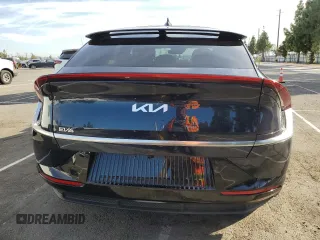 2023 Kia EV6 Wind with VIN KNDC34LA9P5602084, listed as a Copart auction lot 77227004 with 40,630 mi miles and Salvage Title. Bid and sale history available at carsss.com. Image 6.