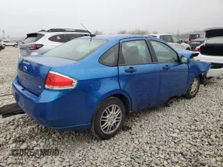 2011 Ford Focus SE with VIN 1FAHP3FN7BW129748, listed as a Copart auction lot 81996134 with 0 mi miles and Clean Title. Bid and sale history available at carsss.com. Image 3.