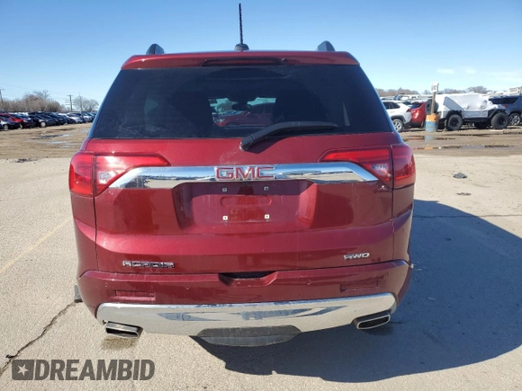 2018 GMC Acadia Denali with VIN 1GKKNXLS9JZ189670, listed as a Copart auction lot 45456295 with 102,634 mi miles and Salvage Title. Bid and sale history available at DreamBid. Image 6.