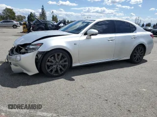 2015 Lexus GS 350 with VIN JTHBE1BL4FA018039, listed as a Copart auction lot 51699385 with 157,609 mi miles and Salvage Title. Bid and sale history available at carsss.com. Image 1.