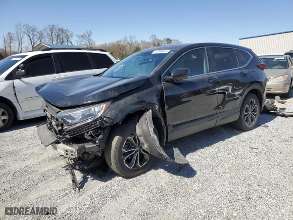 2020 Honda CR-V EX-L with VIN 5J6RW2H89LL016044, listed as a Copart auction lot 49769545 with 51,879 mi miles and Salvage Title. Bid and sale history available at carsss.com. Image 1.