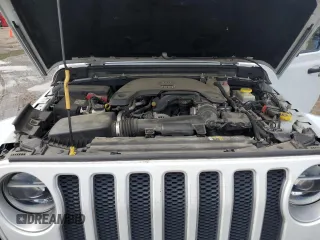 2019 Jeep Wrangler Unlimited Sahara with VIN 1C4HJXEG9KW547685, listed as a Copart auction lot 60901085 with 81,169 mi miles and Salvage title. Bid and sale history available at DreamBid. Image 11.