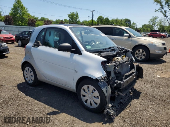 2016 Smart fortwo Passion with VIN WMEFJ5DA5GK123218, listed as a Copart auction lot 58978095 with 73,608 mi miles and Salvage title. Bid and sale history available at DreamBid. Image 4.