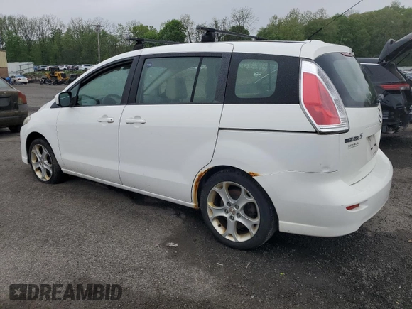 2010 Mazda 5 Sport with VIN JM1CR2WL7A0381699, listed as a Copart auction lot 55905355 with 99,436 mi miles and Clean Title. Bid and sale history available at DreamBid. Image 2.