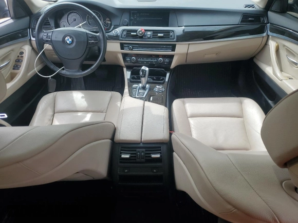 2012 BMW 5 Series 535i xDrive with VIN WBAFU7C55CDU64572, listed as a Copart auction lot 52482265 with 142,847 mi miles and Salvage Title. Bid and sale history available at carsss.com. Image 8.