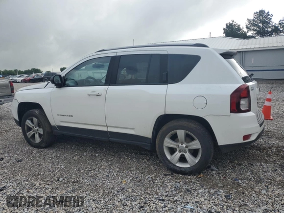 2016 Jeep Compass Sport with VIN 1C4NJCBA1GD634186, listed as a Copart auction lot 56021055 with 118,450 mi miles and Clean Title. Bid and sale history available at DreamBid. Image 2.