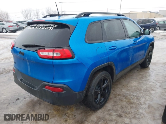 2018 Jeep Cherokee Limited with VIN 1C4PJMDB3JD570003, listed as a IAAI auction lot 41474606 with 56,433 mi miles. Bid and sale history available at carsss.com. Image 4.