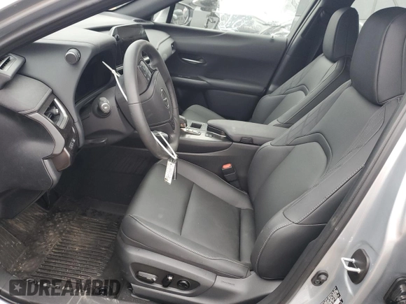 2025 Lexus UX with VIN JTHUCJDH3S2001129, listed as a Copart auction lot 65140554 with 875 mi miles and Salvage Title. Bid and sale history available at carsss.com. Image 7.