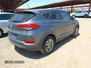 2017 Hyundai Tucson SE with VIN KM8J23A47HU539717, listed as a IAAI auction lot 42158049 with 81,570 mi miles and . Bid and sale history available at DreamBid. Image 4.