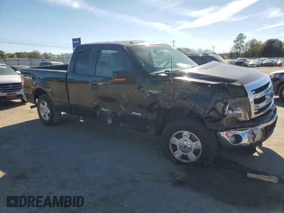 2014 Ford F-150 XL with VIN 1FTFX1ET1EFB38231, listed as a Copart auction lot 49866275 with 175,404 mi miles and Salvage Title. Bid and sale history available at carsss.com. Image 4.