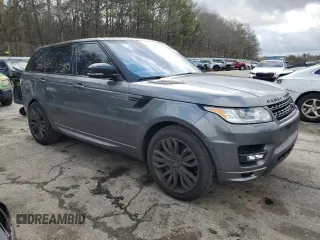 2017 Land Rover Range Rover Sport HSE Dynamic with VIN SALWV2FV4HA138570, listed as a Copart auction lot 47008825 with 75,004 mi miles and Salvage Title. Bid and sale history available at carsss.com. Image 4.