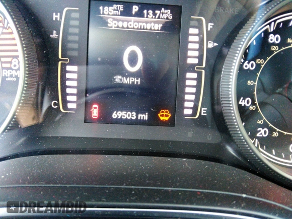 2019 Jeep Cherokee Latitude Plus with VIN 1C4PJLLX7KD129077, listed as a IAAI auction lot 39021322 with 69,503 mi miles. Bid and sale history available at carsss.com. Image 16.