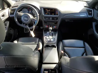2014 Audi SQ5 Premium Plus with VIN WA1CGAFP2EA095059, listed as a Copart auction lot 46145185 with 59,863 mi miles and Salvage Title. Bid and sale history available at carsss.com. Image 8.