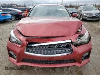 2014 Infiniti Q50 Premium with VIN JN1BV7AR4EM683789, listed as a Copart auction lot 49187715 with 100,594 mi miles and Salvage Title. Bid and sale history available at carsss.com. Image 5.