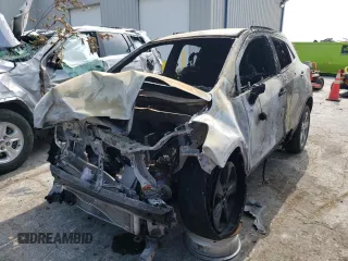 2014 Buick Encore Leather with VIN KL4CJCSB1EB752077, listed as a Copart auction lot 64792733 with Not Provided miles and Salvage Title. Bid and sale history available at carsss.com. Image 1.