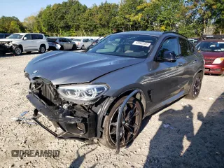 2020 BMW X4 M with VIN 5YMUJ0C00LLA99541, listed as a Copart auction lot 69965383 with 0 mi miles. Bid and sale history available at carsss.com. Image 1.
