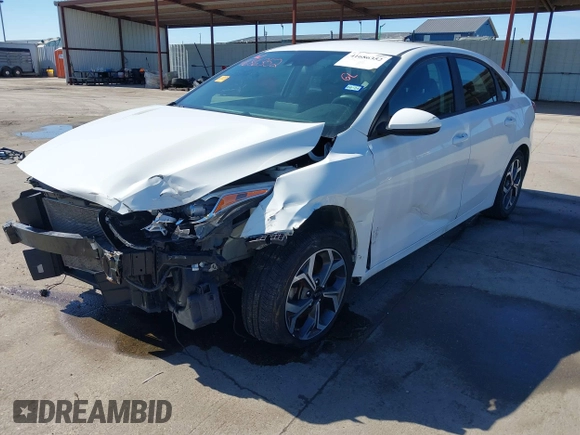 2021 Kia Forte FE with VIN 3KPF24AD7ME267985, listed as a IAAI auction lot 41686352 with 75,661 mi miles. Bid and sale history available at carsss.com. Image 20.