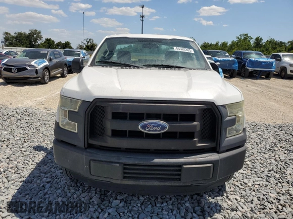 2016 Ford F-150 XL with VIN 1FTMF1C87GFB41842, listed as a Copart auction lot 54985305 with 167,936 mi miles and Clean Title. Bid and sale history available at DreamBid. Image 5.