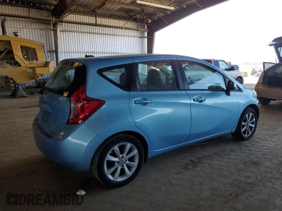 2014 Nissan Note S Plus with VIN 3N1CE2CP6EL374743, listed as a Copart auction lot 49650305 with 126,418 mi miles and Salvage Title. Bid and sale history available at DreamBid. Image 3.