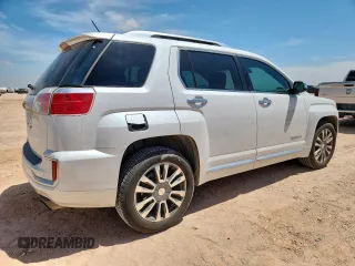 2016 GMC Terrain Denali with VIN 2GKFLRE38G6297159, listed as a Copart auction lot 61888255 with 135,528 mi miles and Clean title. Bid and sale history available at DreamBid. Image 3.
