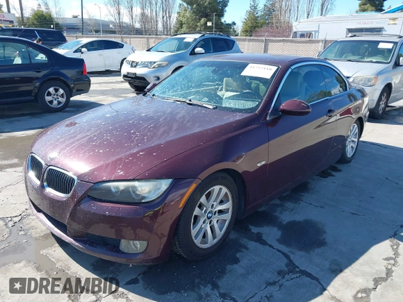 2008 BMW 3 Series 328i with VIN WBAWR33548P152596, listed as a IAAI auction lot 41752110 with 216,772 mi miles and . Bid and sale history available at carsss.com. Image 6.