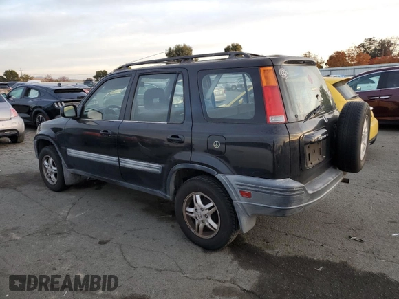 1999 Honda CR-V EX with VIN JHLRD1866XC043652, listed as a Copart auction lot 81347014 with 192,760 mi miles and Salvage Title. Bid and sale history available at carsss.com. Image 2.