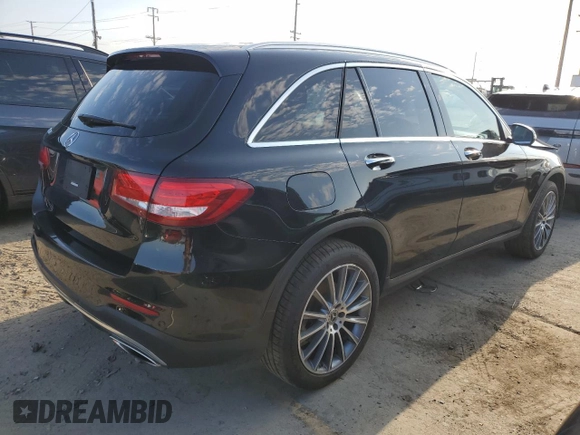2019 Mercedes-Benz GLC 300 with VIN WDC0G4JB4KV165942, listed as a Copart auction lot 65281185 with 115,340 mi miles and Salvage title. Bid and sale history available at DreamBid. Image 3.
