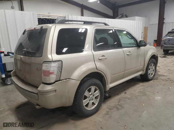 2010 Mercury Mariner with VIN 4M2CN9BG1AKJ04266, listed as a Copart auction lot 43746595 with 0 mi miles and Salvage Title. Bid and sale history available at carsss.com. Image 3.
