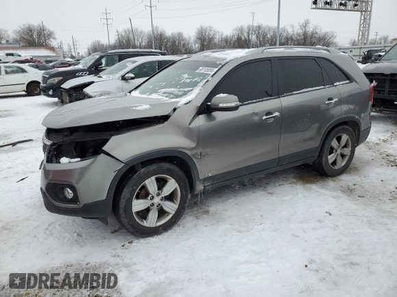 2012 Kia Sorento EX with VIN 5XYKUDA20CG188196, listed as a Copart auction lot 88105895 with Not Provided miles and Salvage Title. Bid and sale history available at carsss.com. Image 1.