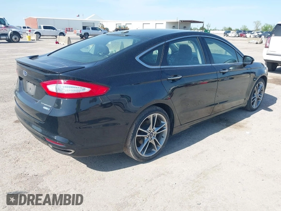 2016 Ford Fusion Titanium with VIN 3FA6P0D91GR237742, listed as a IAAI auction lot 41892627 with 73,616 mi miles and . Bid and sale history available at DreamBid. Image 4.