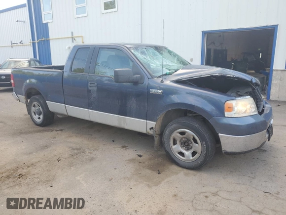 2006 Ford F-150 STX with VIN 1FTRX12W16NA23681, listed as a Copart auction lot 61585435 with 197,243 mi miles and Salvage title. Bid and sale history available at DreamBid. Image 4.