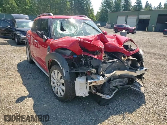 2019 MINI Countryman Cooper S with VIN WMZYT5C58K3G91717, listed as a Copart auction lot 65978195 with 37,753 mi miles and Salvage title. Bid and sale history available at DreamBid. Image 13.
