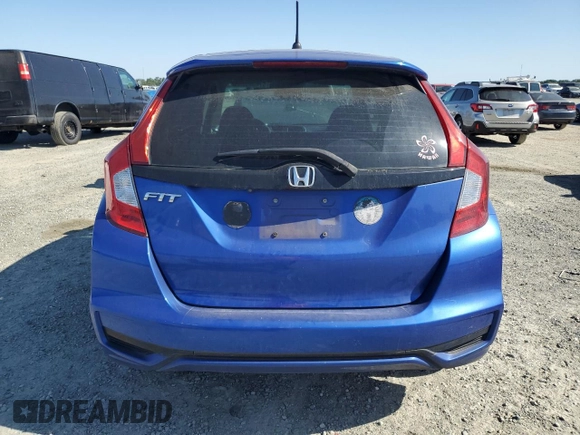 2019 Honda Fit LX with VIN 3HGGK5H45KM728878, listed as a Copart auction lot 57630825 with 94,154 mi miles and Salvage title. Bid and sale history available at DreamBid. Image 6.