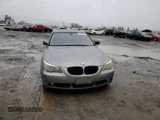 2004 BMW 5 Series 530i with VIN WBANA73514B060427, listed as a Copart auction lot 44209665 with 103,583 mi miles and Salvage Title. Bid and sale history available at DreamBid. Image 10.