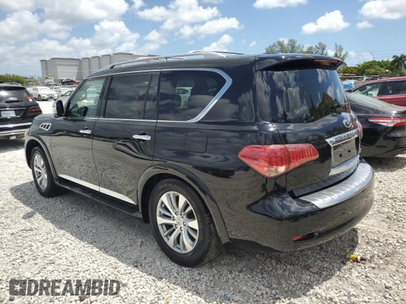 2016 Infiniti QX80 with VIN JN8AZ2ND0G9800289, listed as a Copart auction lot 55459735 with 172,998 mi miles and Clean Title. Bid and sale history available at carsss.com. Image 2.