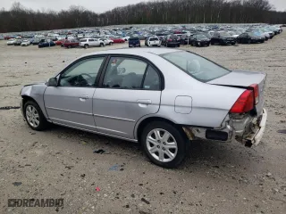 2003 Honda Civic EX with VIN 1HGES26793L036175, listed as a Copart auction lot 49296455 with 81,686 mi miles and Clean Title. Bid and sale history available at carsss.com. Image 2.