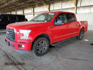2015 Ford F-150 XL with VIN 1FTEW1CPXFFC83998, listed as a Copart auction lot 63582635 with 144,026 mi miles and Salvage title. Bid and sale history available at DreamBid. Image 1.
